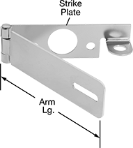Image of Product. Front orientation. Contains Annotated. Hasps. Padlockable Hasps for Cam Lock Latches.