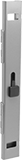 Image of Product. Front orientation. Cabinet Locking Bars. Padlockable Drawer Cabinet Locking Bars.