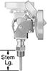 High-Accuracy Threaded Thermometers with Calibration Certificate