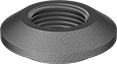 Image of Product. Female × Butt Weld. Front orientation. Pipe and Fittings. Low-Pressure Iron and Steel Threaded Pipe Fittings, Straight Adapters with Extension for Tanks, Threaded Fitting Connection, Female, Butt-Weld Fitting Connection, For Flat Tank Surfaces.