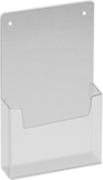 Image of Product. Front orientation. File Holders. Wall-Mount Clear File Holders, Style B.