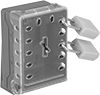 Wall-Mount Group Lockout Boxes
