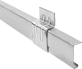 Image of Product. Front orientation. Door Tracks and Fittings. Low-Profile&nbsp;Roller Tracks for Doors, Tracks.