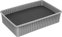 Image of Product. Front orientation. Pans. Spill-Control Pans, Style J.