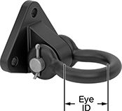 Image of Product. Front orientation. Contains Annotated. Tow Eyes. Style 2.