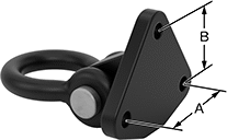 Image of Product. Style 2 (Back). Back orientation. Contains Annotated. Tow Eyes. Style 2.