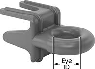 Image of Product. Front orientation. Contains Annotated. Tow Eyes. Style 7.