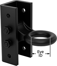 Image of Product. Front orientation. Contains Annotated. Tow Eyes. Style 8.