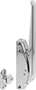 Edge-Mount Padlockable Push-to-Close Latches with Handle