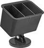 Magnet-Mount Plastic Compartmented Pans