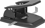 Image of Product. Front orientation. Paper Hole Punches. 2-Hole Punch.