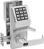 Battery-Powered Keypad Combination Door Handles with Key Option