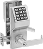 Battery-Powered Keypad Combination Door Handles