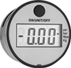 Image of Product. Front orientation. Center-Back Connection. Digital-Display High-Accuracy Pressure Gauges, ABS Case.