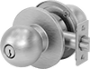 Master Keyed Self-Locking Door Knobs