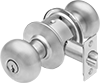 High-Traffic Key-Locking Door Knobs