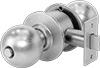 Key- and Button-Locking Door Knobs