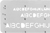 Alphanumeric Drafting Templates