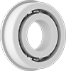 Dry-Running Flanged Ball Bearings