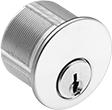 Image of Product. Front orientation. Lock Cylinders. Pry-Resistant&nbsp;Lock Cylinders for&nbsp;Mortise-Mount&nbsp;Locks.