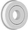 Dry-Running Flanged Ball Bearings