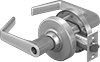 Key-Locking Door Handles without Lock Cylinders