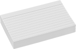 Image of Product. Front orientation. Index Cards. Index Card Organizers.