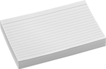 Image of Product. Front orientation. Index Cards.