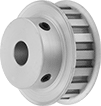Image of Product. Front orientation. Timing Belt Drive Pulleys. Timing Belt Pulleys, Finished Bore.