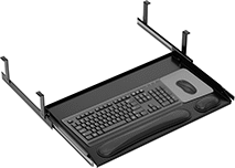 Image of ProductInUse. Front orientation. Keyboard Trays. Style C.