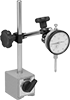 Mitutoyo Dial Plunger-Style Variance Indicators with Magnetic-Base Holder