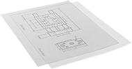 Image of Product. Front orientation. Drafting Paper. Laser-Printable Transparent Drafting Paper.