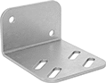 Image of Product. Front orientation. Filter/Regulator/Lubricator Mounting Brackets. Compressed Air Filters for Oil, Particle, and Bacteria Removal.