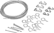 Image of Product. Front orientation. Picture Hangers. Picture Hanging Kits.