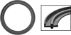 Oil-Resistant Clean Room Buna-N Gaskets for Quick-Clamp Tube Fittings