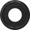 Chemical-Resistant Clean Room Fluoroelastomer Gaskets for Quick-Clamp Tube Fittings