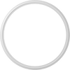 Ultra-Chemical-Resistant Clean Room PTFE Gaskets for Quick-Clamp Tube Fittings