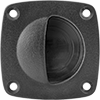 Unthreaded Through-Hole-Mount Recessed Pull Handles
