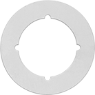 Image of Product. Front orientation. Door Hole Covers. Gap Covers for Door Handles and Knobs.