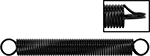 Image of Attribute. Front orientation. Contains Inset, Border. Extension Springs. Double-Loop End.