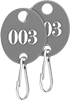 Identically Numbered Key Tags