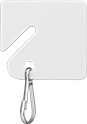 Image of Product. Front orientation. Tags. Key Tags, Square.