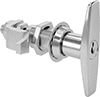 Compression T-Handle Keyed Cam Locks