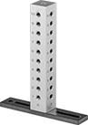Image of Product. Front orientation. Coordinate Measuring Machine Plates and Fixtures. Fixturing for Parts Inspection, Fixture Towers.