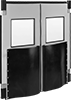 Impact-Resistant Two-Way Swinging Double Doors