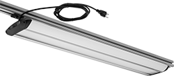 Image of ProductInUse. Fixed. Front orientation. T-Slotted Framing and Fittings. Lights for T-Slotted Framing, Workbench Lights, Plug In, Fixed.