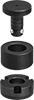 Ball-Lock Quick-Change Fixture Clamps