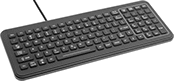 Image of Product. Front orientation. Keyboards. Rugged Keyboards, Keyboards with Number Pad, ABS/Polycarbonate Case.