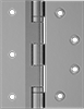 Half-Surface Entry Door Template Hinges with Bearings