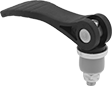 Image of Product. Front orientation. Cam Handles. Expandable Cam Handles for Unthreaded Holes.